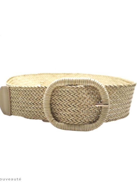 Ceinture effet hot sale paille